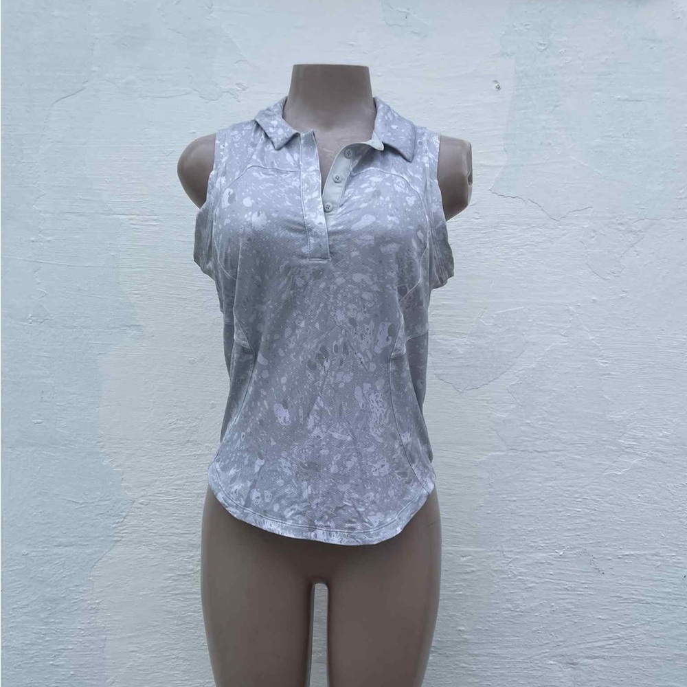 Lululemon Athletica Light Gray Tank Top